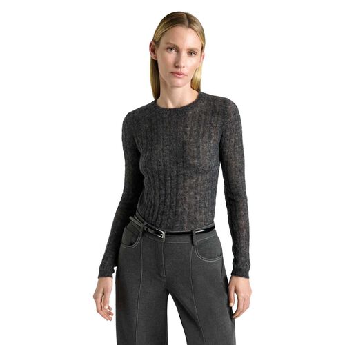 Cue Fine Alpaca Cable Knit Sweater